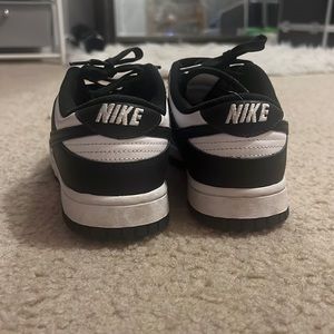 Womens Black and White Dunk Low 🐼